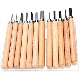 Ahşap Oyma Seti 12'li Wood Curving Set