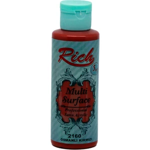 Multi Surface 2160 OSMANLI KIRMIZI Akrilik Boya 130cc