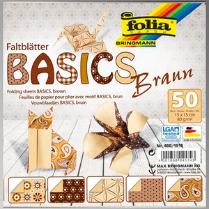 Felt Origami Basics Kahve 50 Sayfa Fo-466-1515