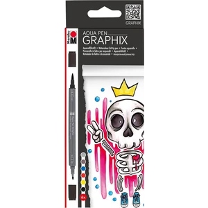 Aqua Keçe Uçlu Sulu Boya Kalemi 6'lı 014500102