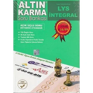 Altın Karma Yayınları LYS İntegral Soru Bankası