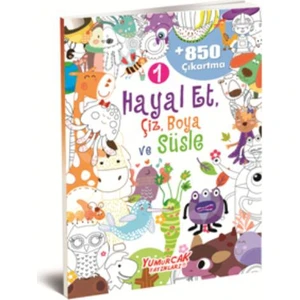 Hayal Et Çiz Boya Ve Süsle 1