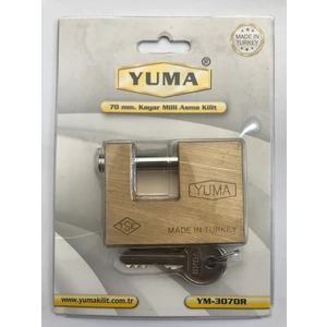 Yuma 70 Mm. Kayar Milli Asma Kilit