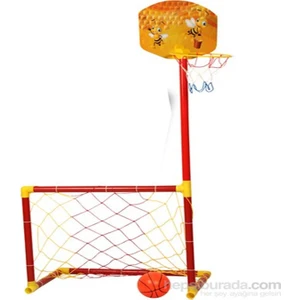 Cocuklar İçin Basketbol Potalı Futbol Kalesi