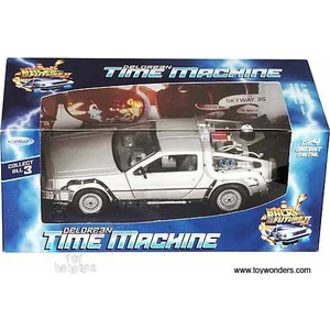 Geleceğe Dönüş Arabası Seri 2 Metal Model Araba Back To The Future Delorean
