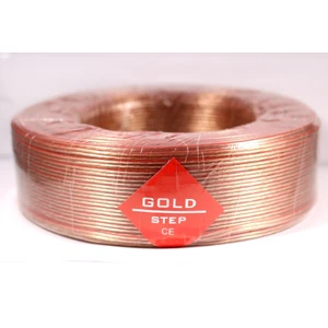 Gold Step 100 Metre 2 x 0,75 Hoparlör Ve Elektrik Kablosu
