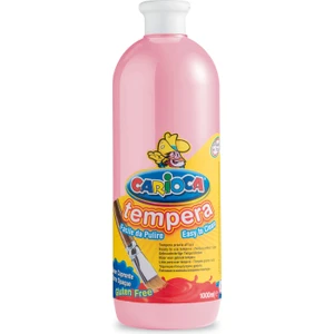 Ko030-09_Tempera Boya (Süper Yıkanabilir) 1000 ml / Plastik Şişede - Pembe