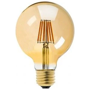 Dekoratf Rustik Led Ampul Glop 6W Amber Rengi