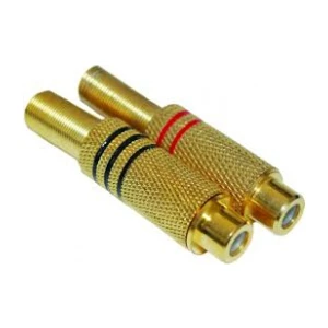 Rca Dişi Konnektör Gold 1. Kalite 1 Adet