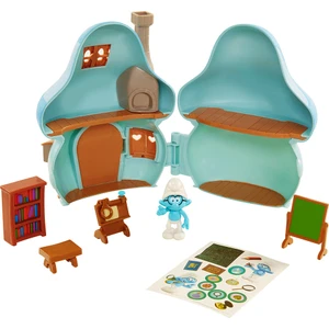 Mantar Evi Oyun Seti Bilgin Şirin Temalı Renkli Plastik Eğlence Seti