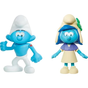 Kayıp Köy Güçlü Şirin & Smurfstorm Figür Set