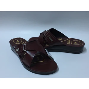 4 Nokta Bordo  Günlük Kadın Terlik