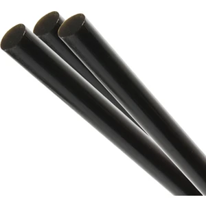 Siyah Silikon Mum Çubuk Yapıştırıcı 15 Adet