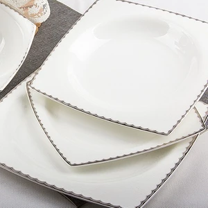 Prestige Bone 60 Parça 12 Kişilik Porselen Yemek Takımı - AR31008