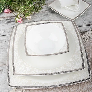 Ar 31009 Prestige Bone 83 Parça 12 Kişilik Porselen Yemek Takımı