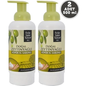 Eyüp Sabri Tuncer Zeytinyağlı Köpük Sabun 500 Ml x 2 Adet