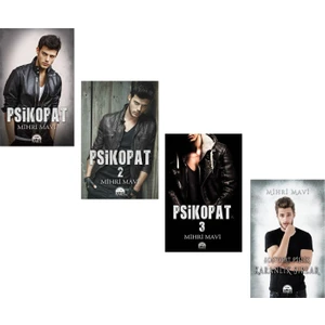 Psikopat - Psikopat 2 - Psikopat 3 - 4 Kitap - Mihri Mavi