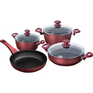 Titanium Nar Çiçeği 7 Parça Tencere Takımı