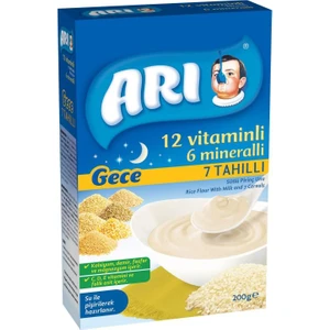 Arı Mama Gece Sütlü 7 Tahıllı Pirinç Unu 200 gr