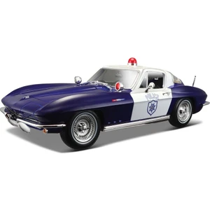 1:18 1965 Chevrolet Corvette Police Model Araba S/E