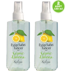 Eyüp Sabri Tuncer Çeşme Limonu Sprey Kolonya 150 ml x 2 Adet