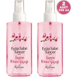 Eyüp Sabri Tuncer Japon Kiraz Çiçeği Sprey Kolonya 150 ml x 2 Adet