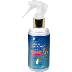 Dead Sea Spa Magik Sunsafe Clear Spray Spf50 150 ml