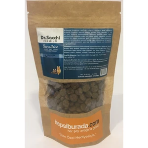 Dr.Sacchi Premium Somonlu Kedi Maması Tester 130Gr