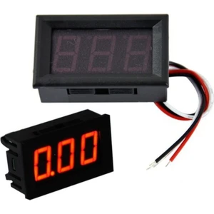Dijital Voltmetre DC 0-100V Voltaj Ölçer Avometre Akü Ölçer