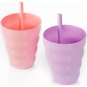 Nefnefhome Lux 2'Lı Funny Pipetli Bardak