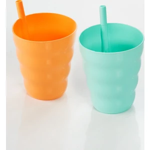 Nefnefhome Lux 2'Lı Funny Pipetli Bardak