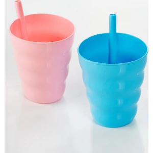 Nefnefhome Lux 2'Lı Funny Pipetli Bardak