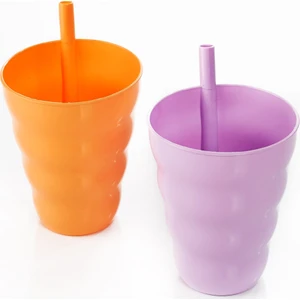 Nefnefhome Lux 2'Lı Funny Pipetli Bardak