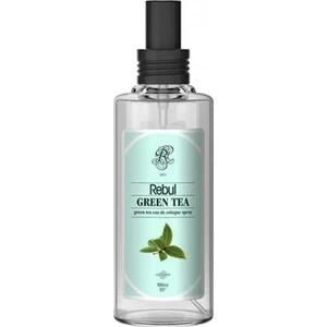 Green Tea - Yeşil Çay Kokulu Kolonya 100 Ml (Cam Şişe) Spreyli