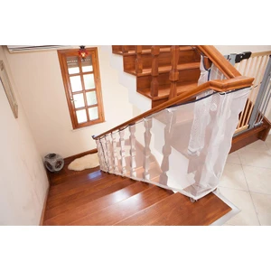 Mor Bebe Çocuk Bebek Merdiven ve Balkon Güvenlik Filesi Boy:2,70 metre En:80 Cm