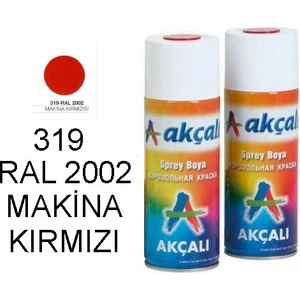 Makina Kırmızı Solvent Bazlı Akrilik Sprey Boya 400 Ml 319
