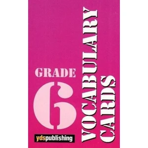 Vocabulary Cards Grade 6
