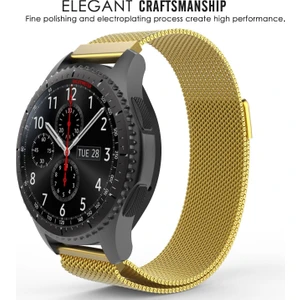 Akıllıphone Samsung Gear S3 Metal Kayış Milano Loop