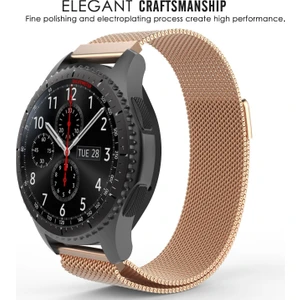 Akıllıphone Samsung Gear S3 Metal Kayış Milano Loop