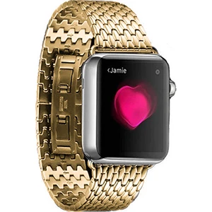 Akıllıphone Apple Watch Uyumlu 42Mm Dragon Paslanmaz Çelik Keyış Kordon