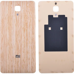 Akıllıphone Xiaomi Mi4 Arka Pil Batarya Kapağı Ahşap Görünümlü