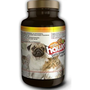 Kedi Ve Köpekler İçin Balık Yağı 50 Kapsül 1000Mg