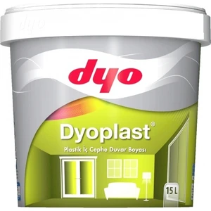 Dyoplast Plastik Duvar Boyası 15  Lt. - 3575 Çay Filizi
