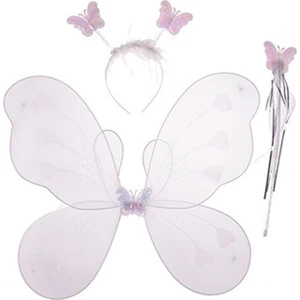 Kelebek Kanat Set - Beyaz