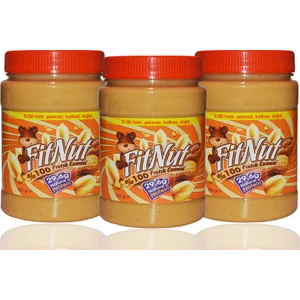Fitnut Doğal Fıstık Ezmesi - ( 3 Adet 800 gr-Büyük Boy)