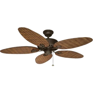 Hasır Desenli Plexi 5 Kanatlı Tavan Vantilatör T52047