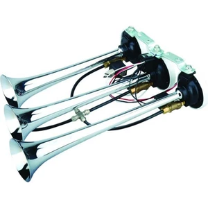 3 Borulu Havalı Otobüs ( Arap ) Korna Kromajlı 12V