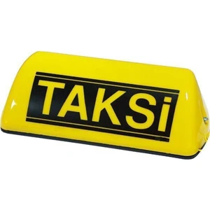 Mıknatıslı Taksi Levhası Sarı