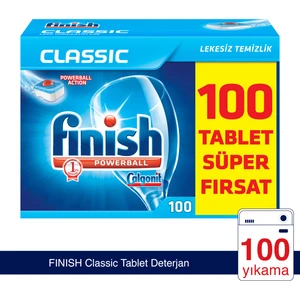 Classic 100 Tablet Bulaşık Makinesi Deterjanı