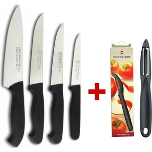 Mutfak Şef Seti Sürmene Bıçağı - ( 4 Ad.Bıçak + 1 Ad. Özel Victorinox Soyacak )